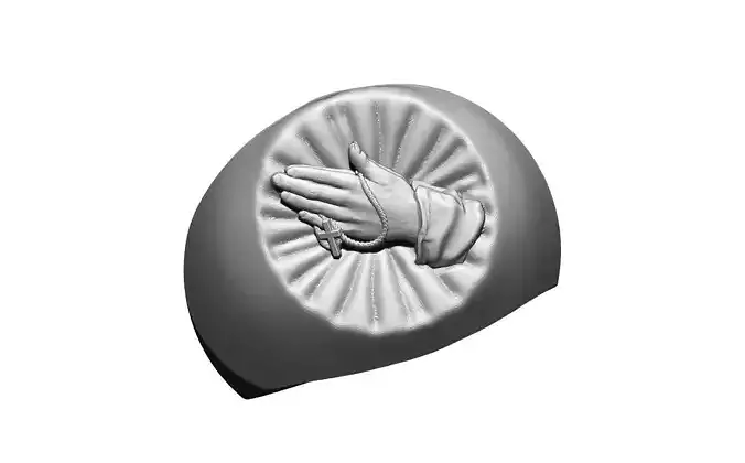 Praying ring HighDetailed