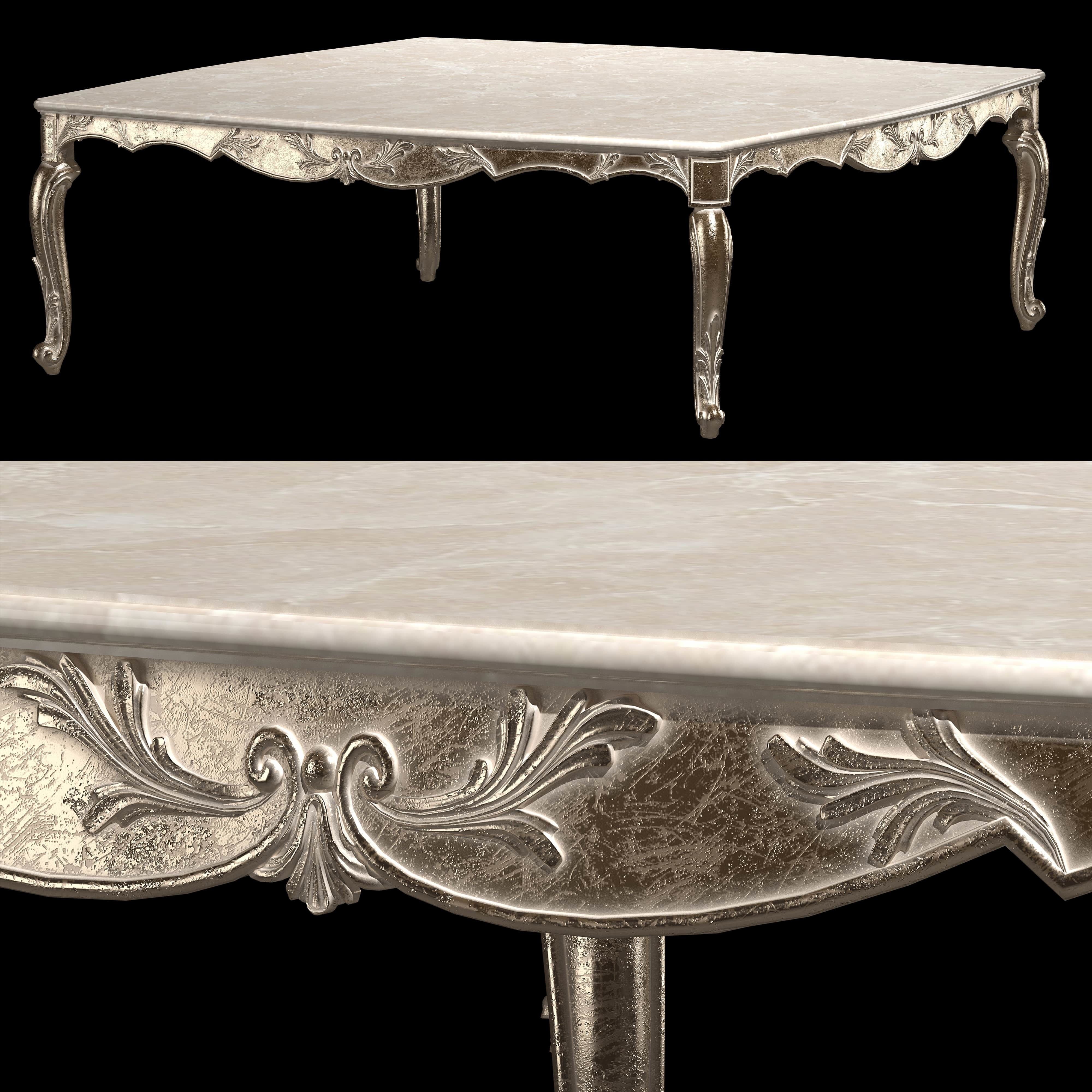 roberto giovannini coffee tables set 3D model_2