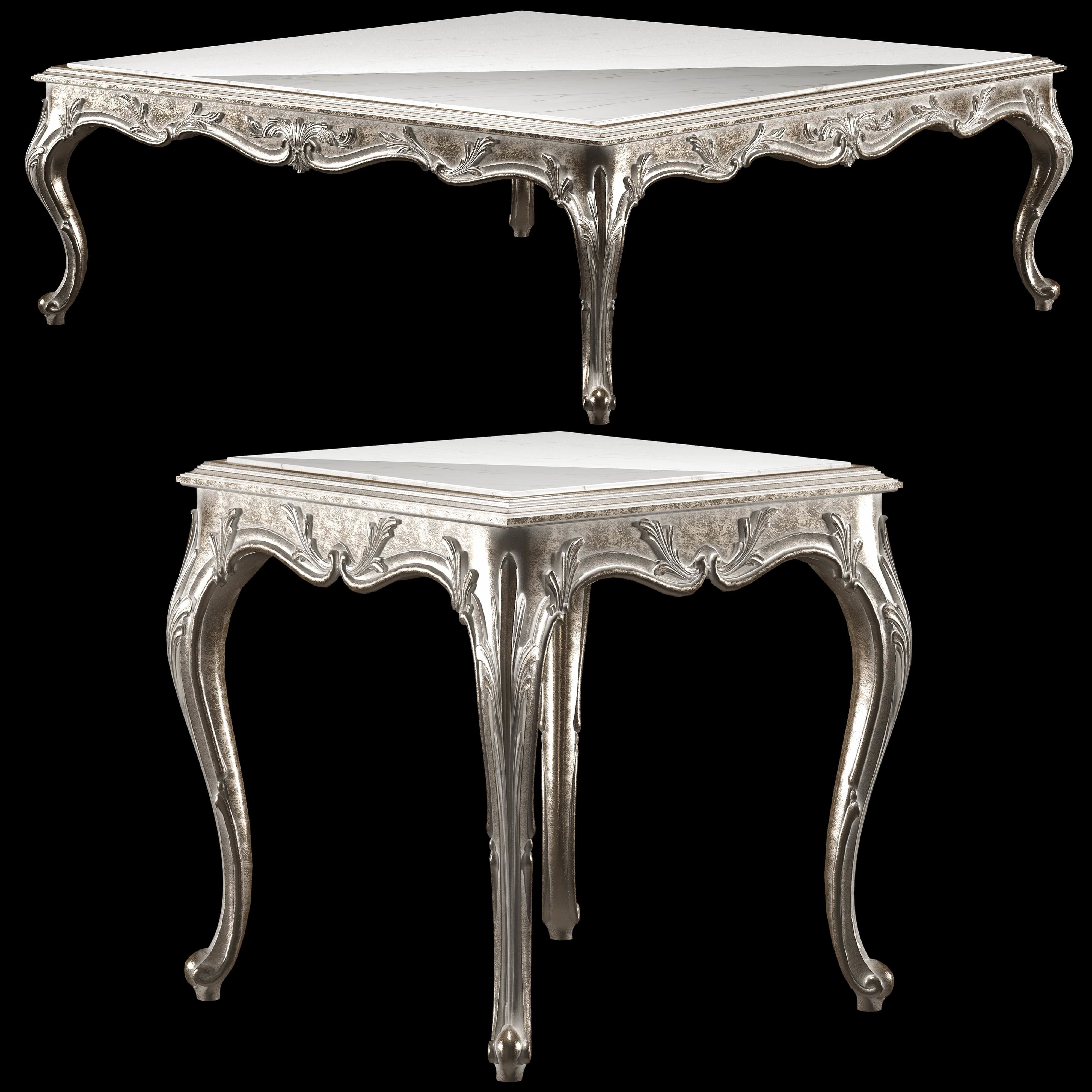 roberto giovannini coffee tables set 3D model_6