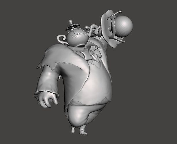 Cafe Cuties Bard 3D Model 3D print model