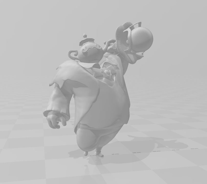 Cafe Cuties Bard 3D Model 3D print model_2