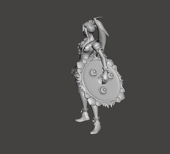 Cafe Cuties Sivir 3D Model 3D print model