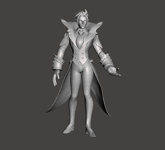Cafe Cuties  Vladimir 3D Model 3D print model
