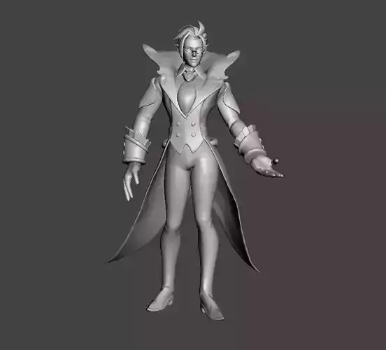 Cafe Cuties  Vladimir 3D Model 3D print model