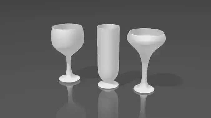 Glasses printable  3 in 1 pack