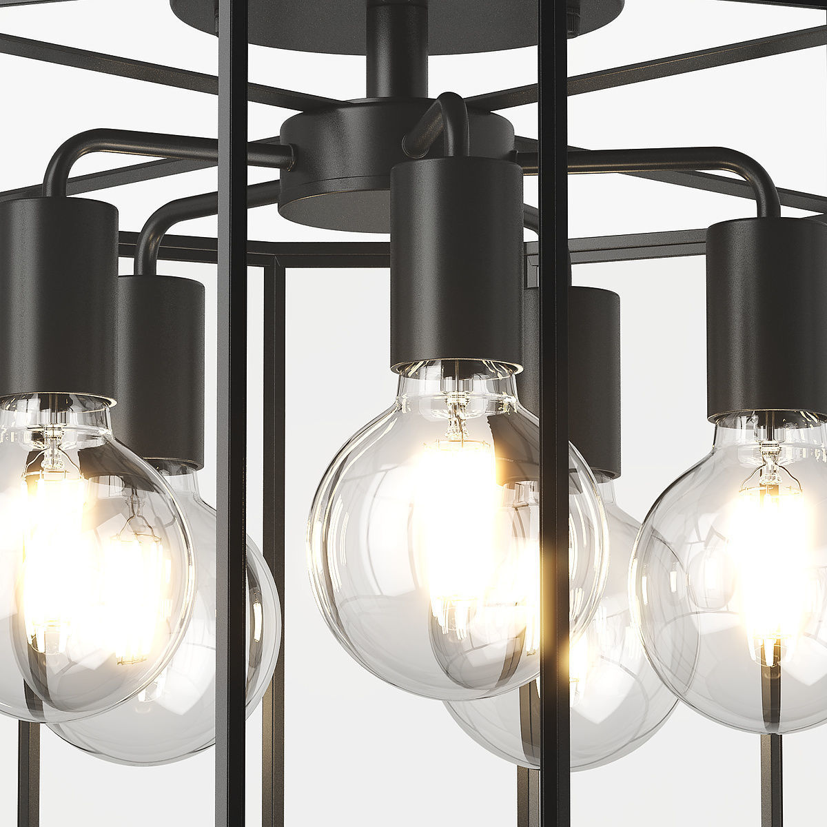 79825x Genni Lightstar ceiling chandelier 3D model_8