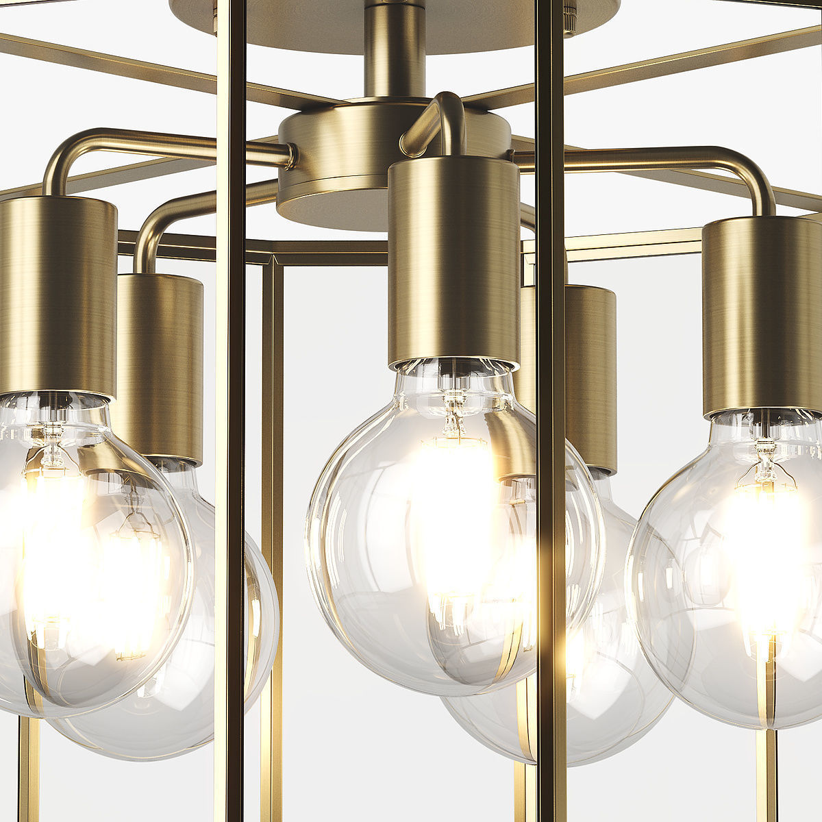 79825x Genni Lightstar ceiling chandelier 3D model_4