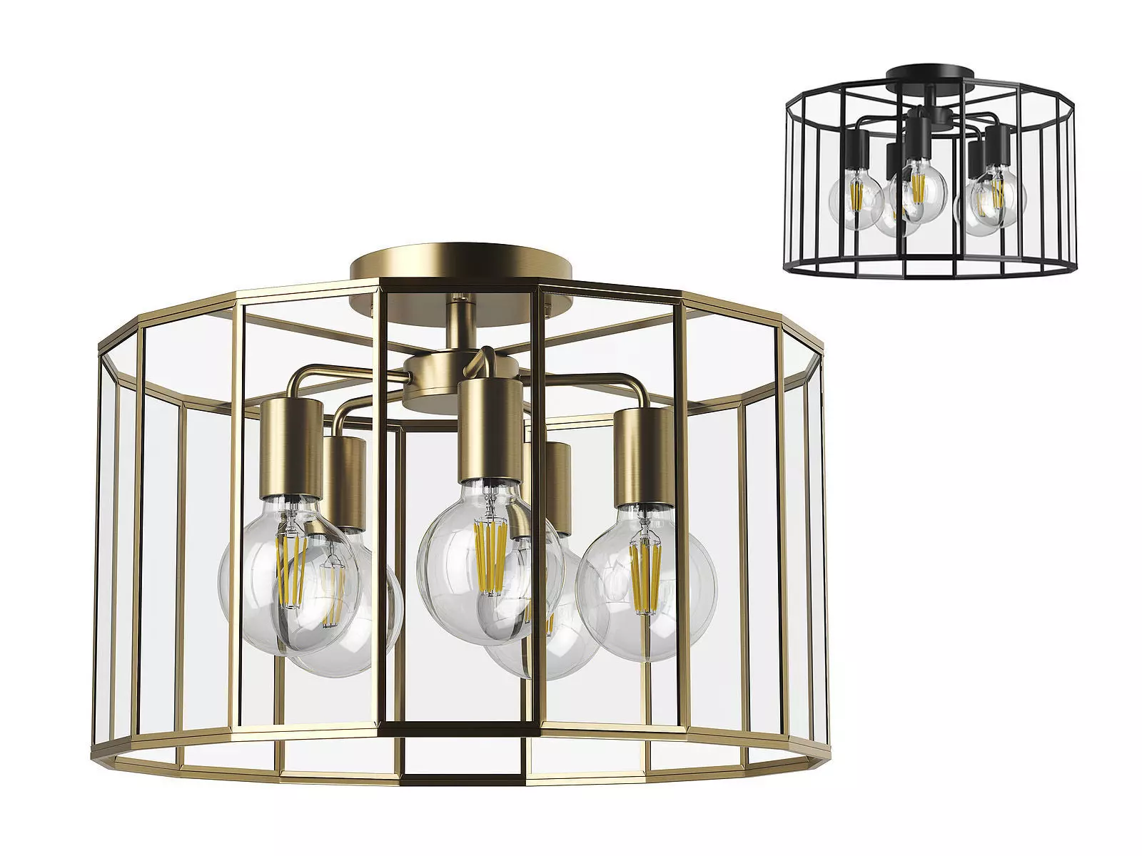 79825x Genni Lightstar ceiling chandelier 3D model_0