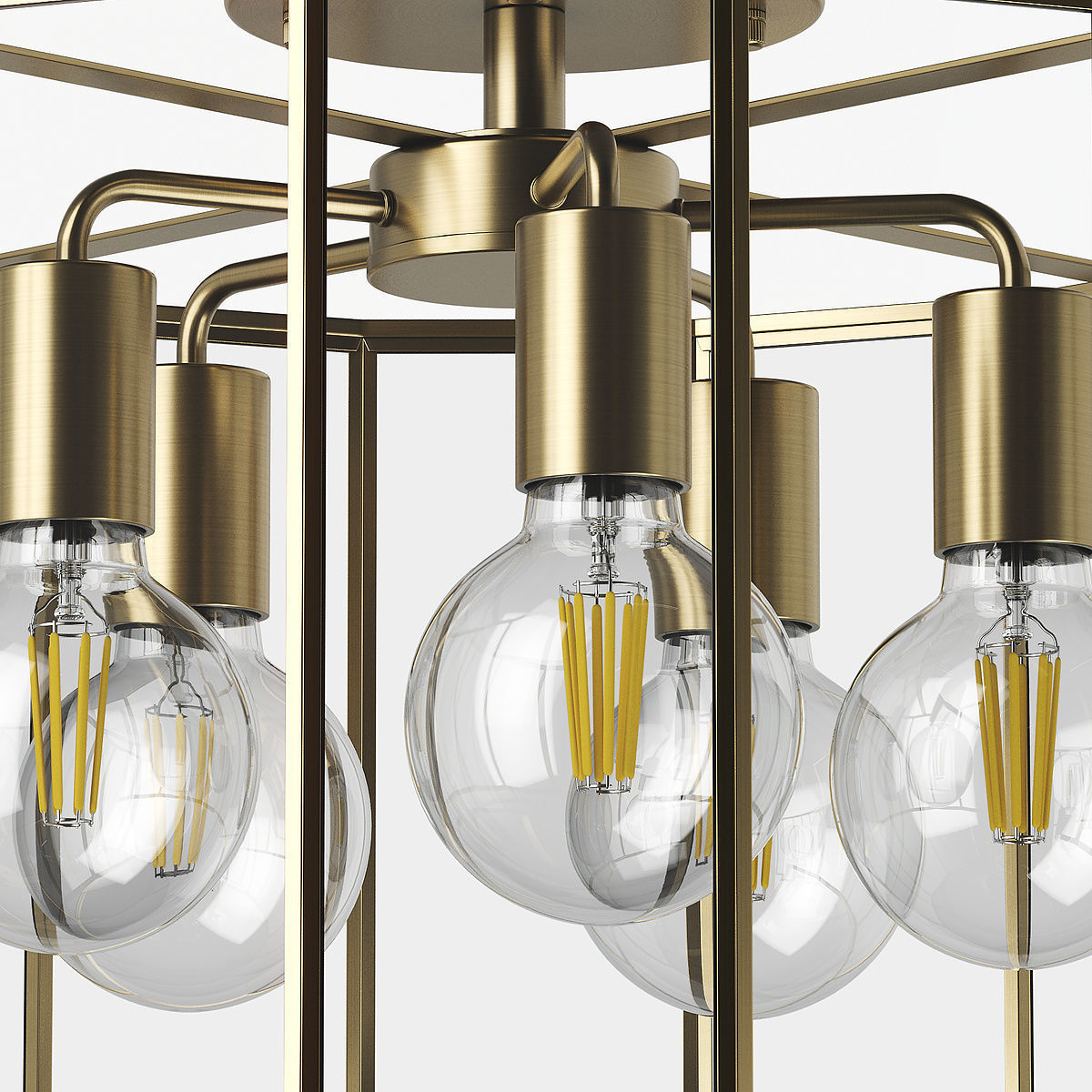 79825x Genni Lightstar ceiling chandelier 3D model_5