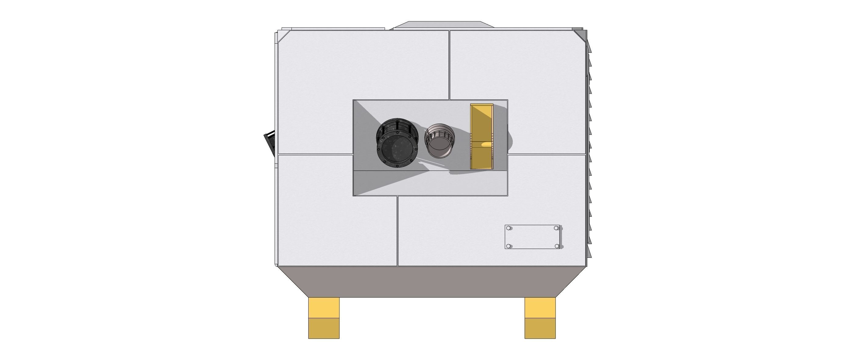 Sci-Fi Generator Futuristic Energy Power Unit 002 3D model_4