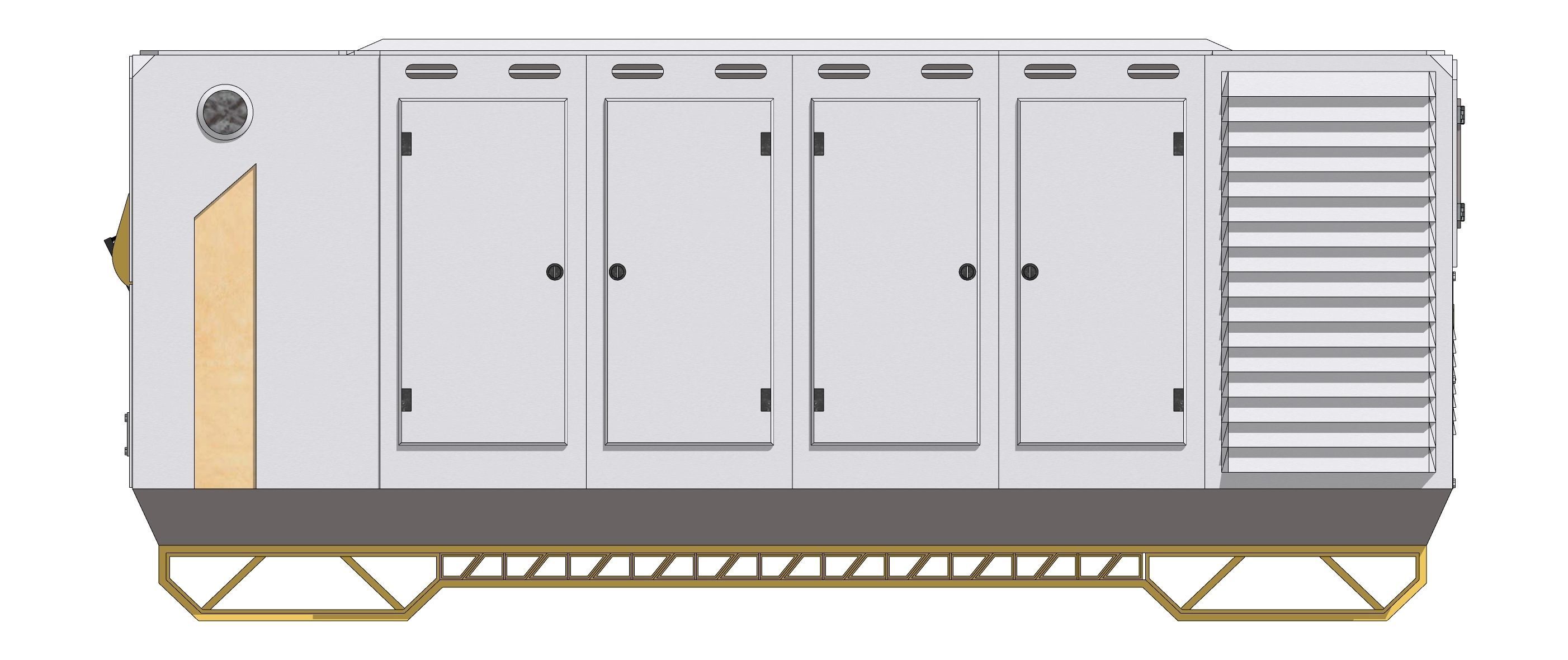 Sci-Fi Generator Futuristic Energy Power Unit 002 3D model_5