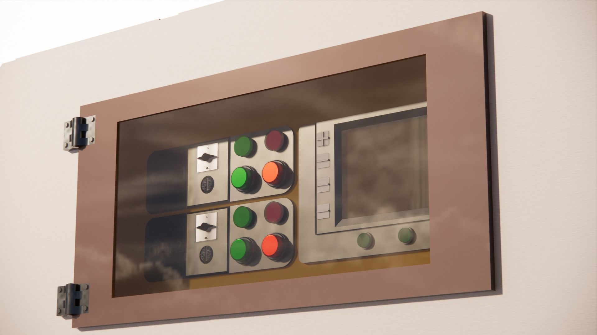 Sci-Fi Generator Futuristic Energy Power Unit 002 3D model_11