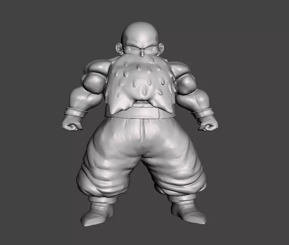Chapuchai 3D Model dragon ball character 3D print model_0