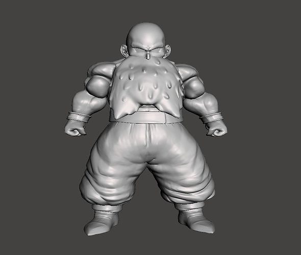 Chapuchai 3D Model dragon ball character 3D print model