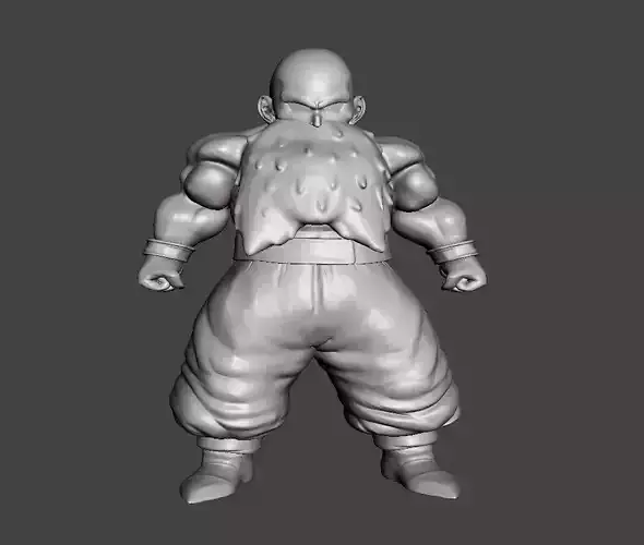 Chapuchai 3D Model dragon ball character