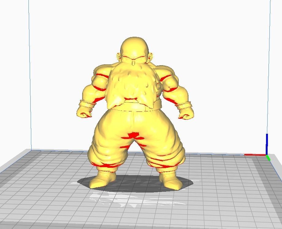 Chapuchai 3D Model dragon ball character 3D print model_1