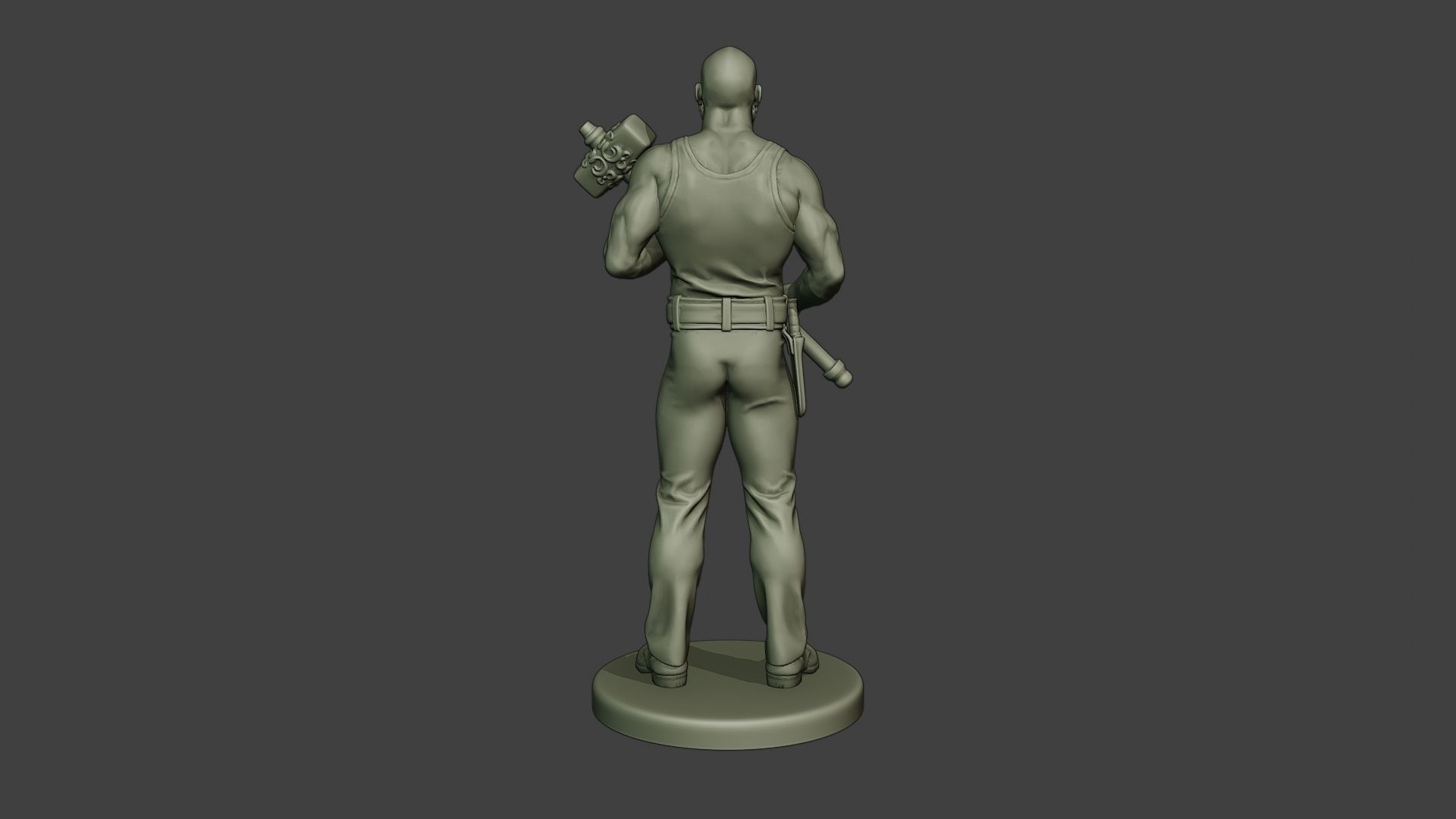 Bill HammerMan BH1 0001 3D print model_6