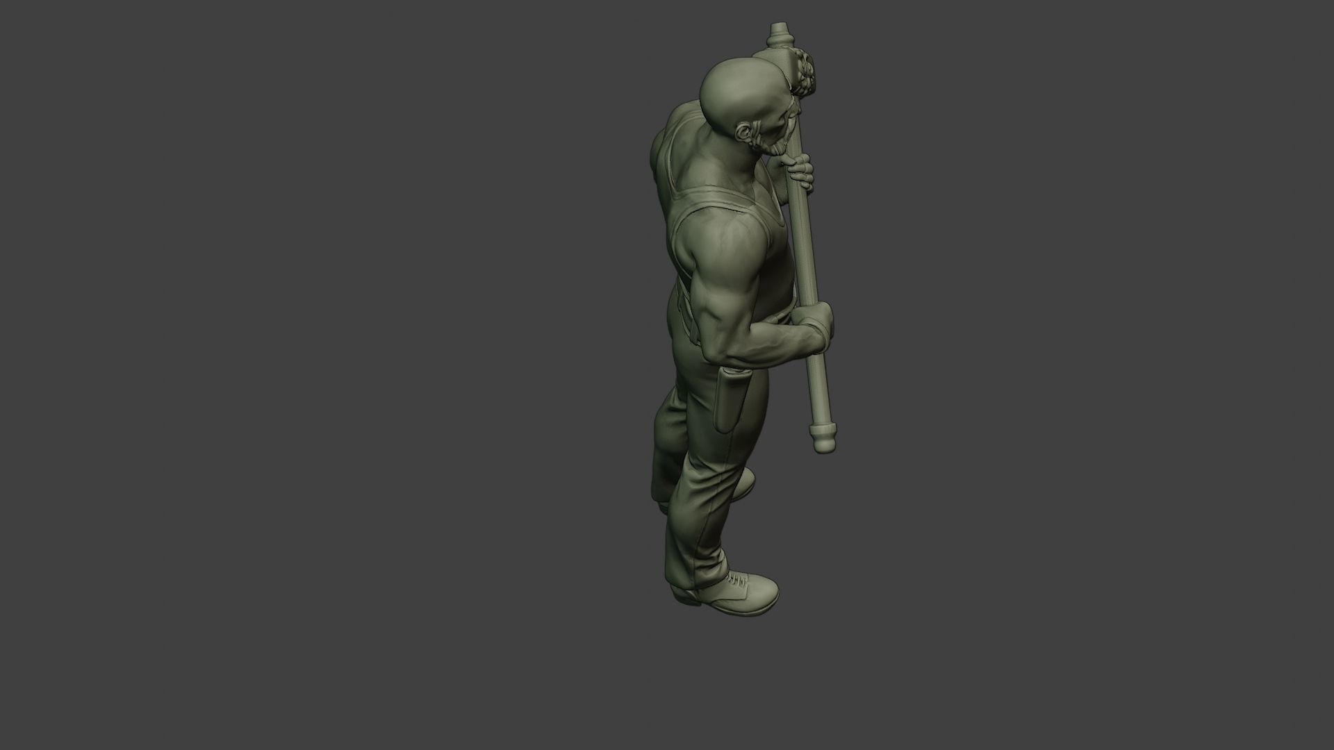 Bill HammerMan BH1 0001 3D print model_23