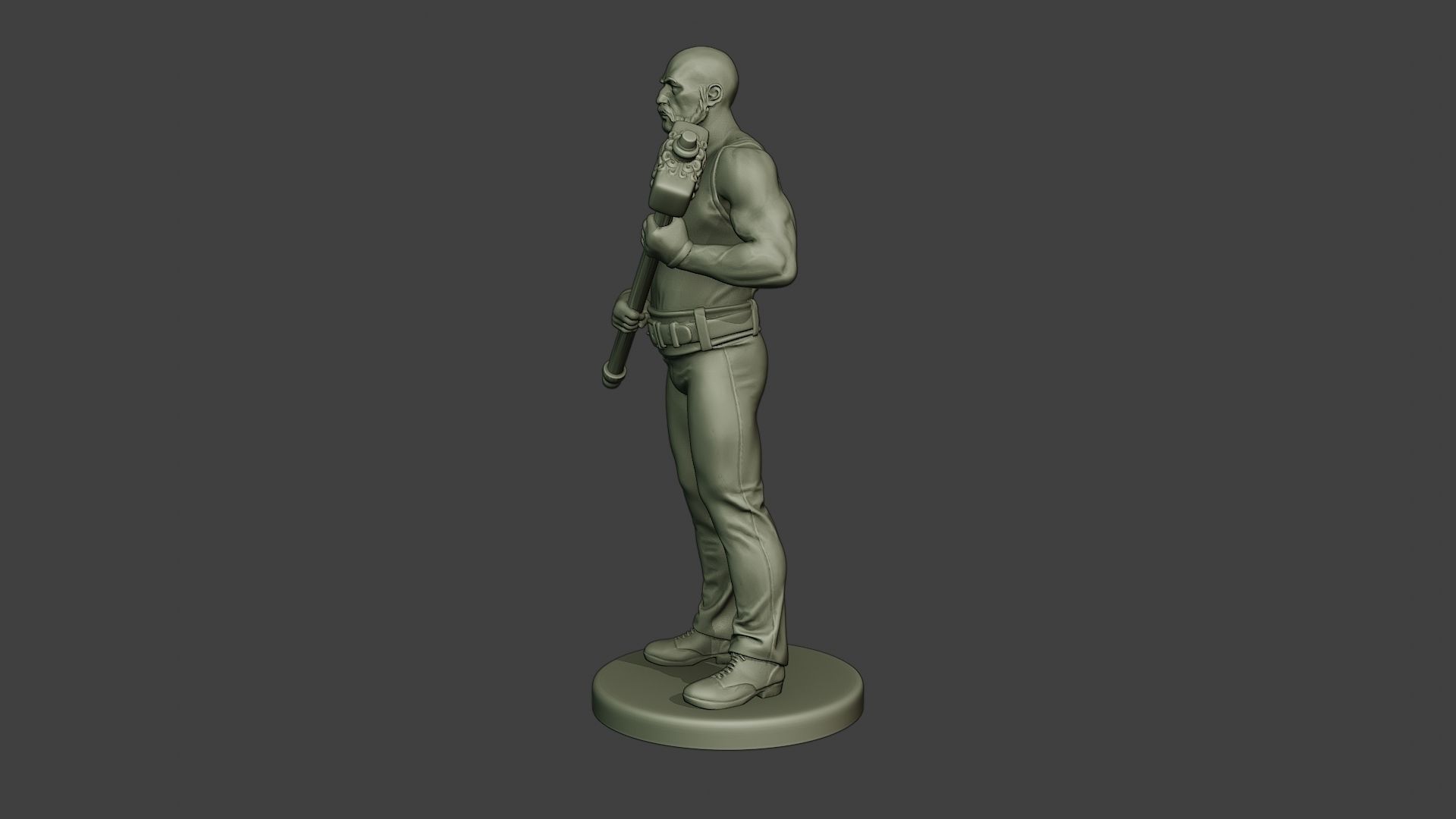 Bill HammerMan BH1 0001 3D print model_3