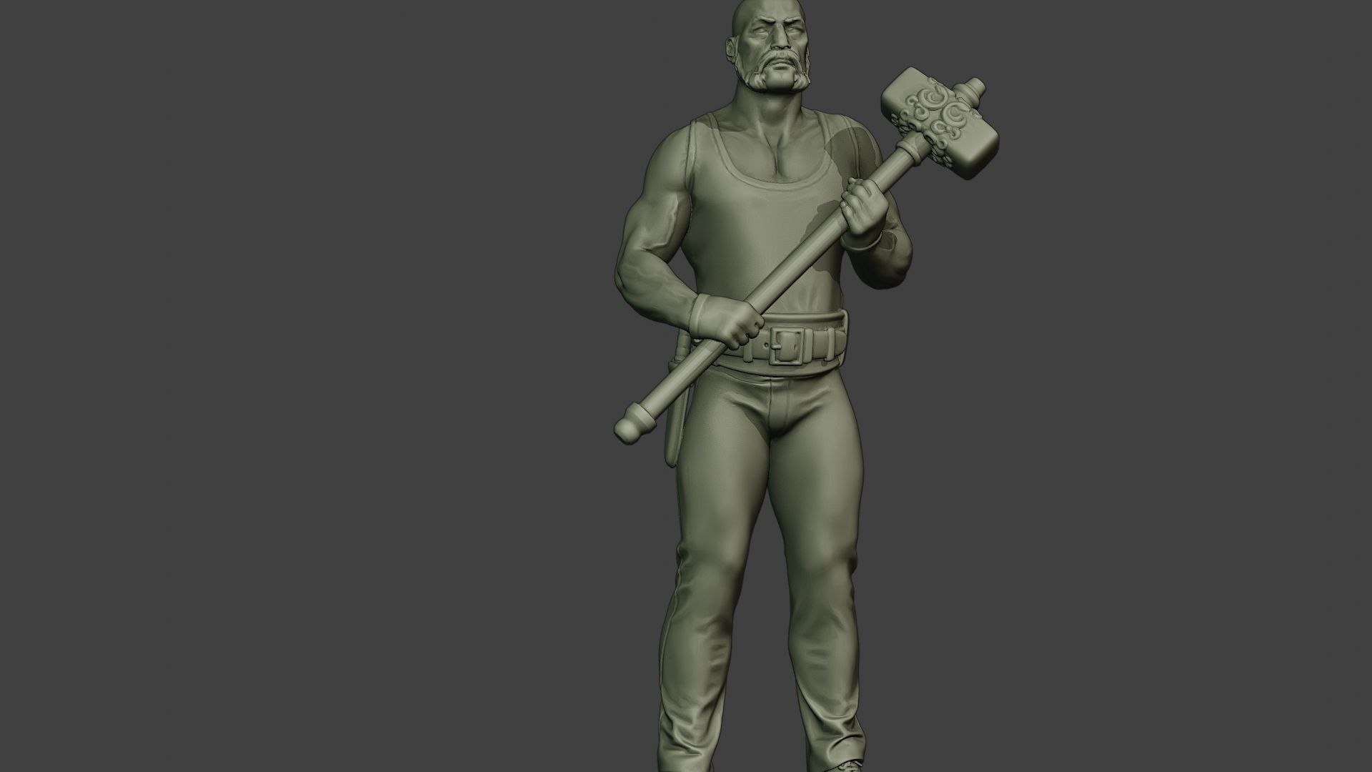 Bill HammerMan BH1 0001 3D print model_28