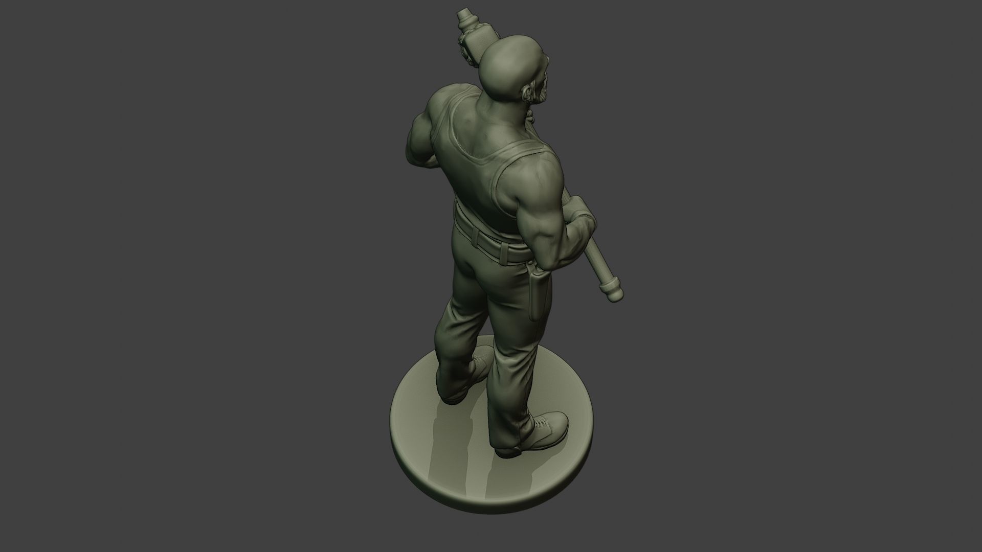Bill HammerMan BH1 0001 3D print model_22
