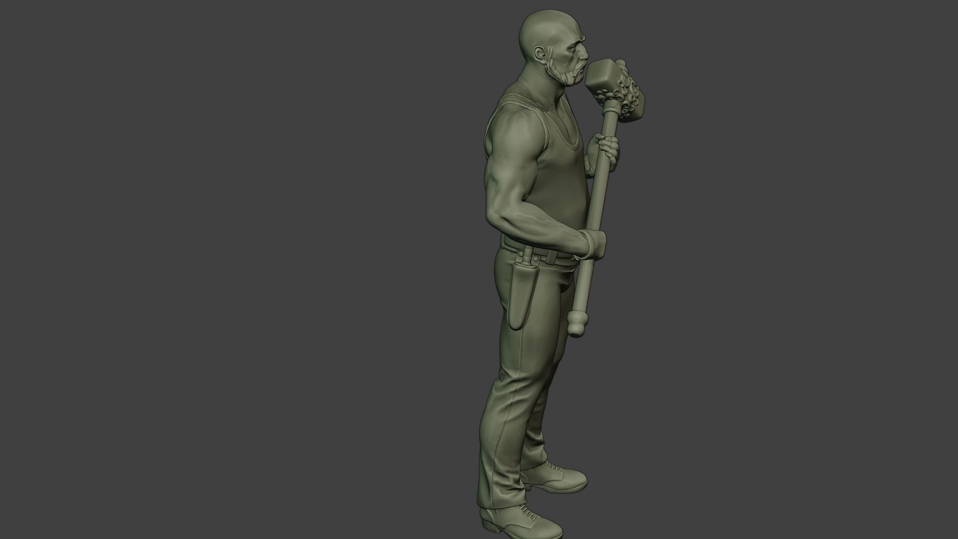 Bill HammerMan BH1 0001 3D print model_30