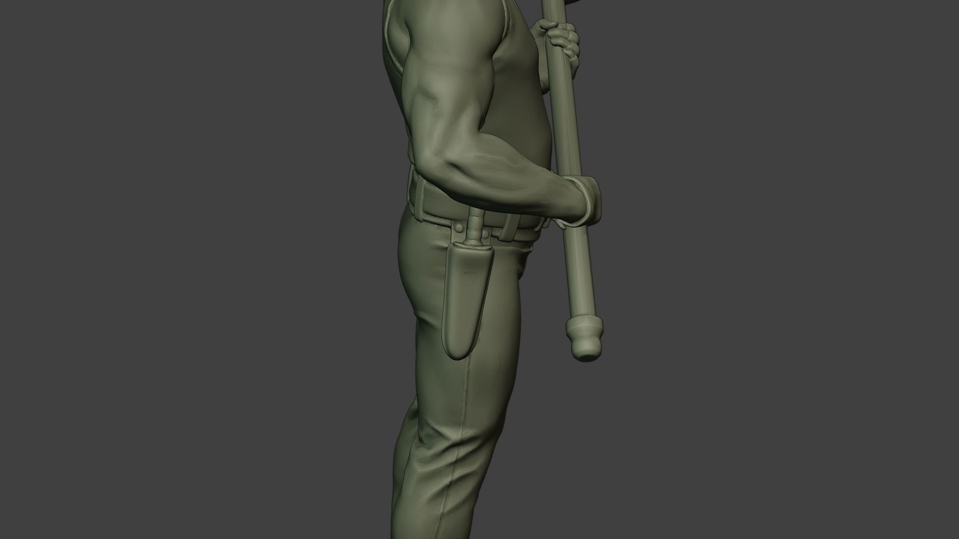 Bill HammerMan BH1 0001 3D print model_20