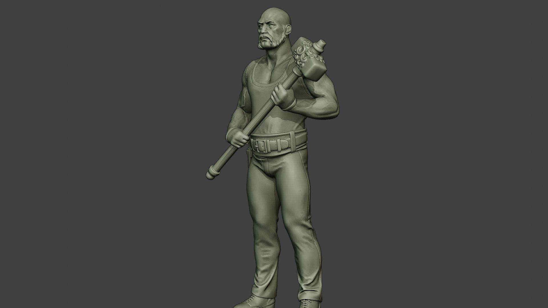 Bill HammerMan BH1 0001 3D print model_27