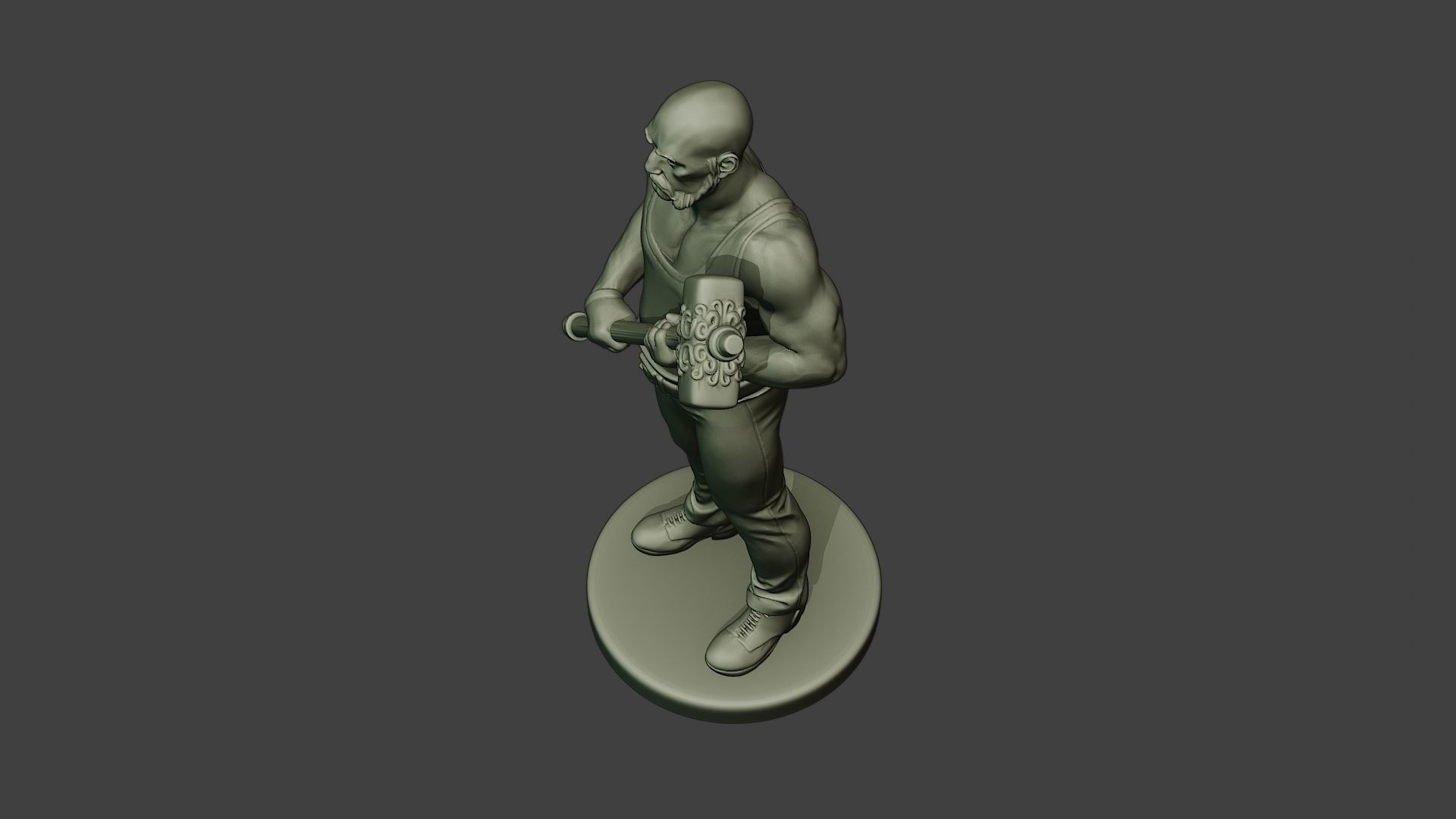 Bill HammerMan BH1 0001 3D print model_15