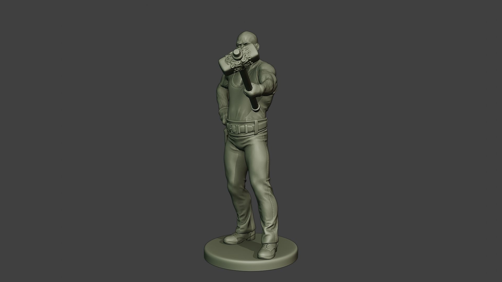 Bill HammerMan BH1 0002 3D print model_2