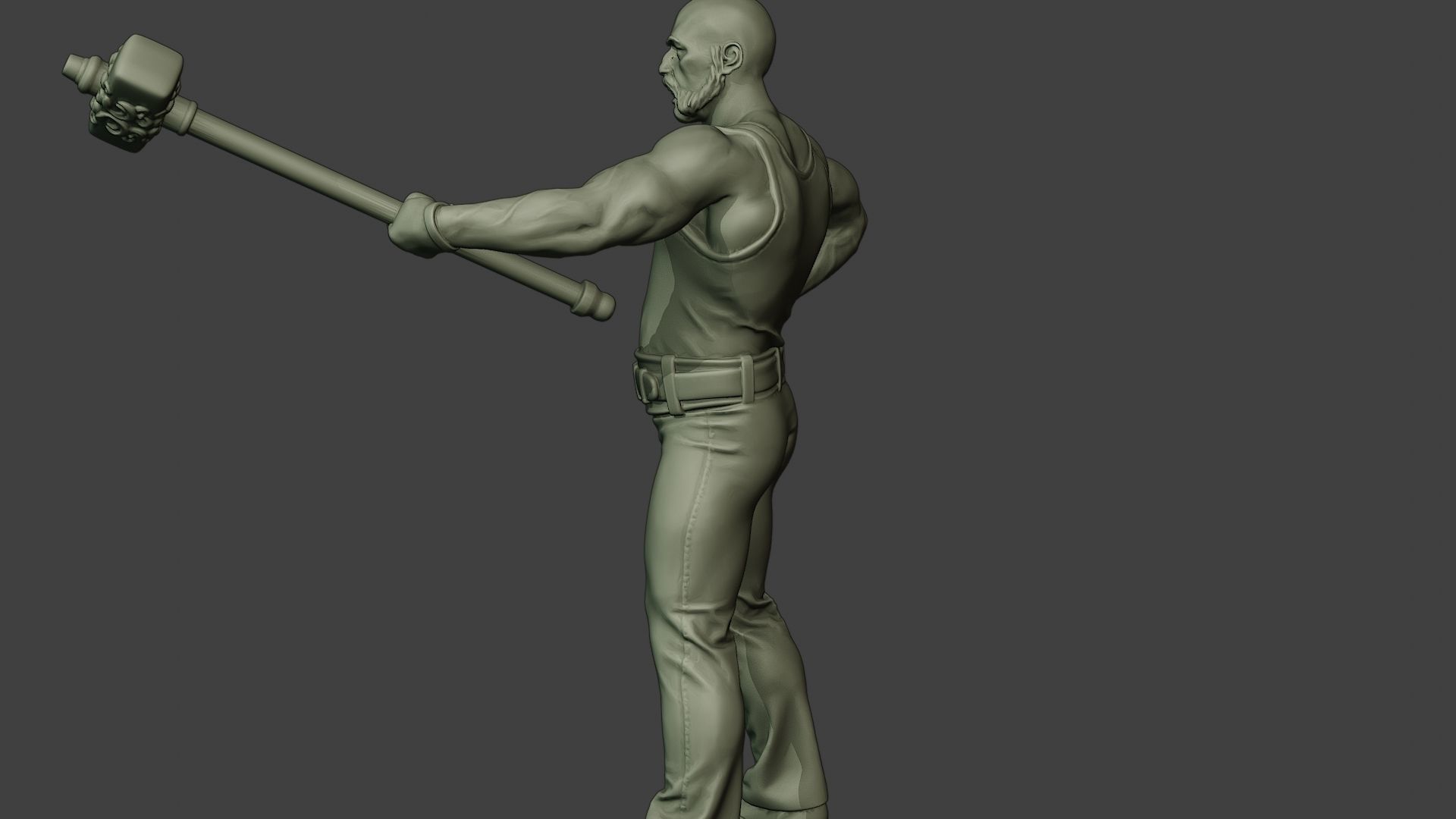 Bill HammerMan BH1 0002 3D print model_26