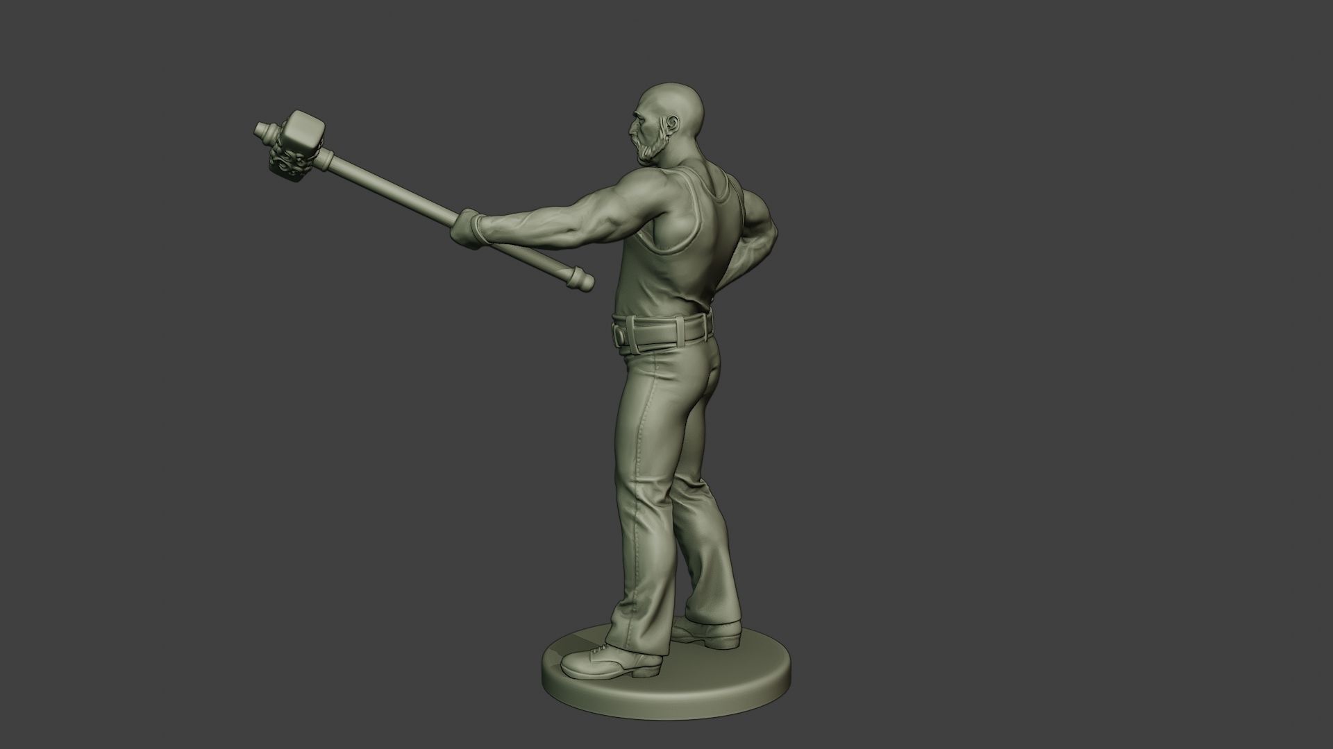 Bill HammerMan BH1 0002 3D print model_4