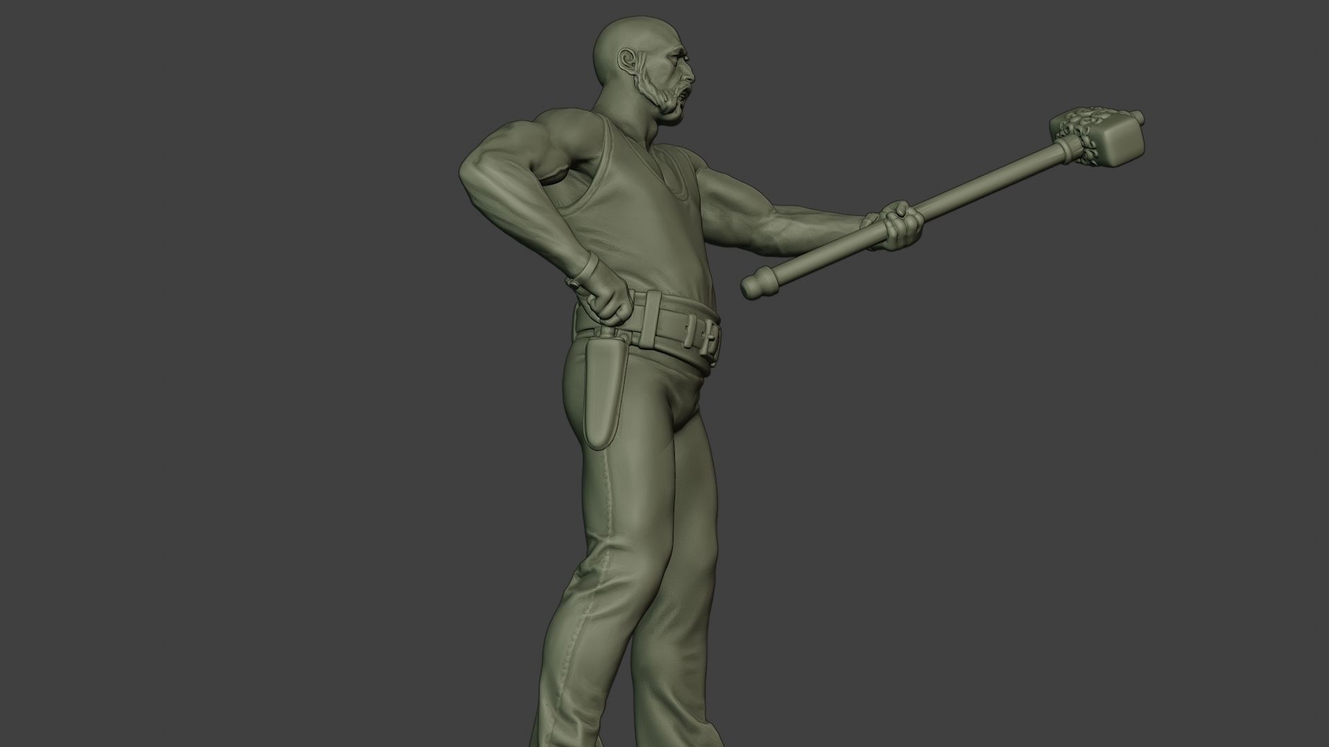 Bill HammerMan BH1 0002 3D print model_29