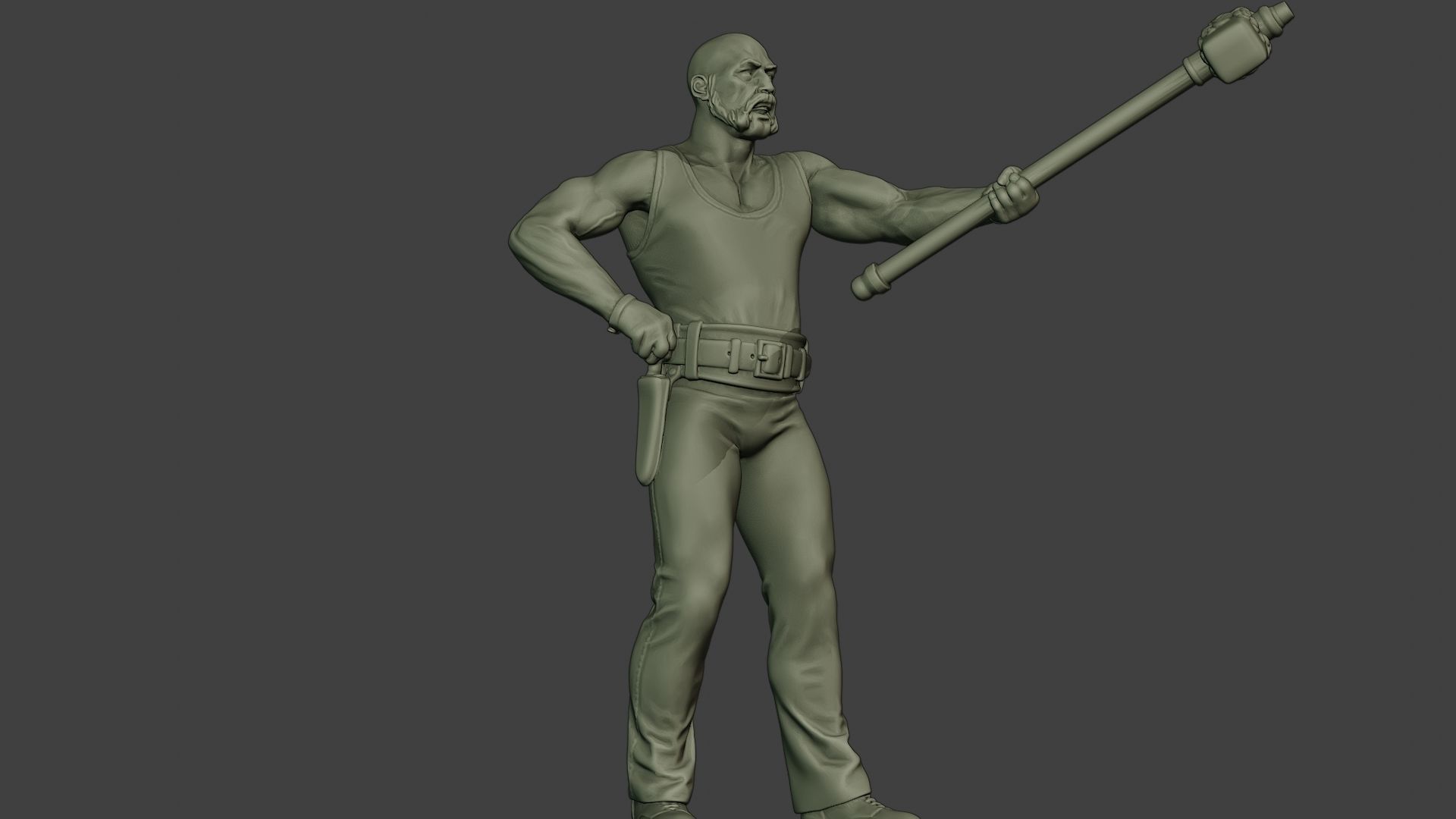 Bill HammerMan BH1 0002 3D print model_13