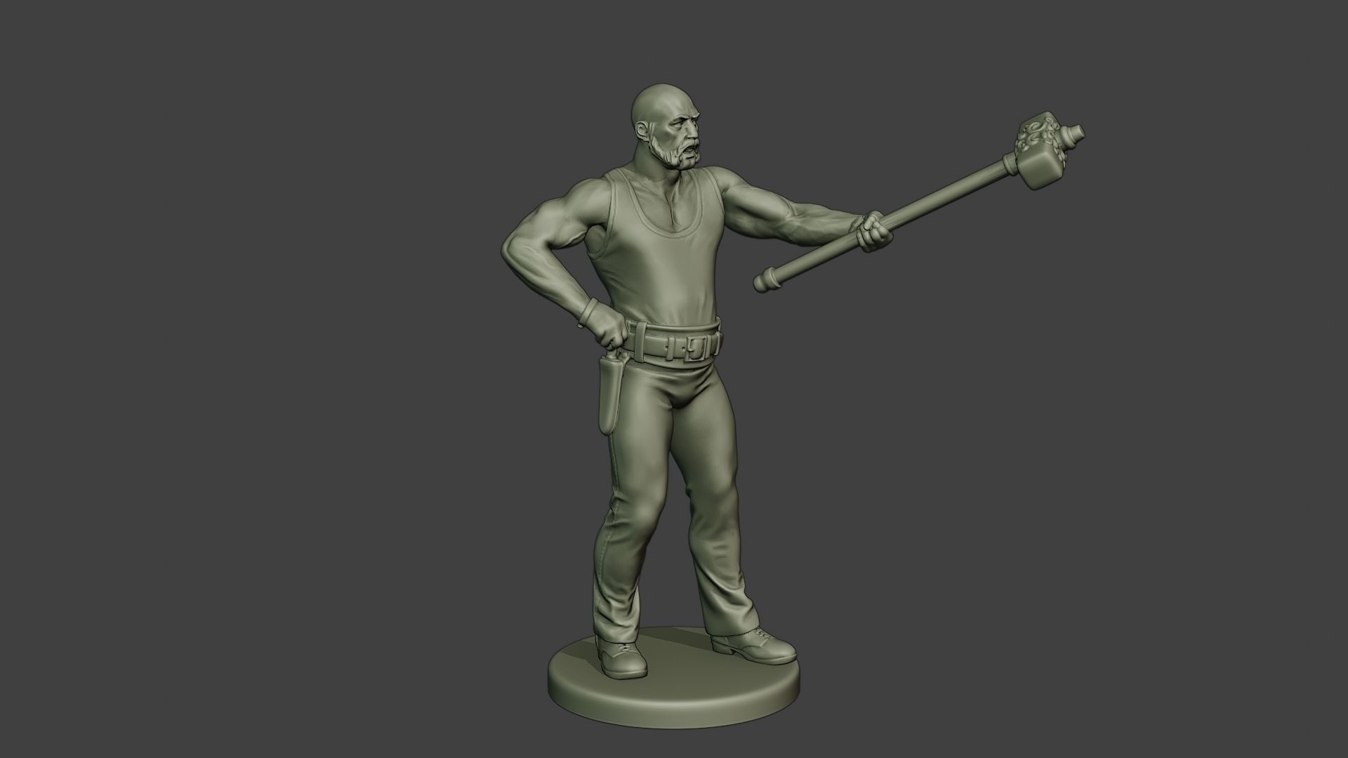 Bill HammerMan BH1 0002 3D print model_10