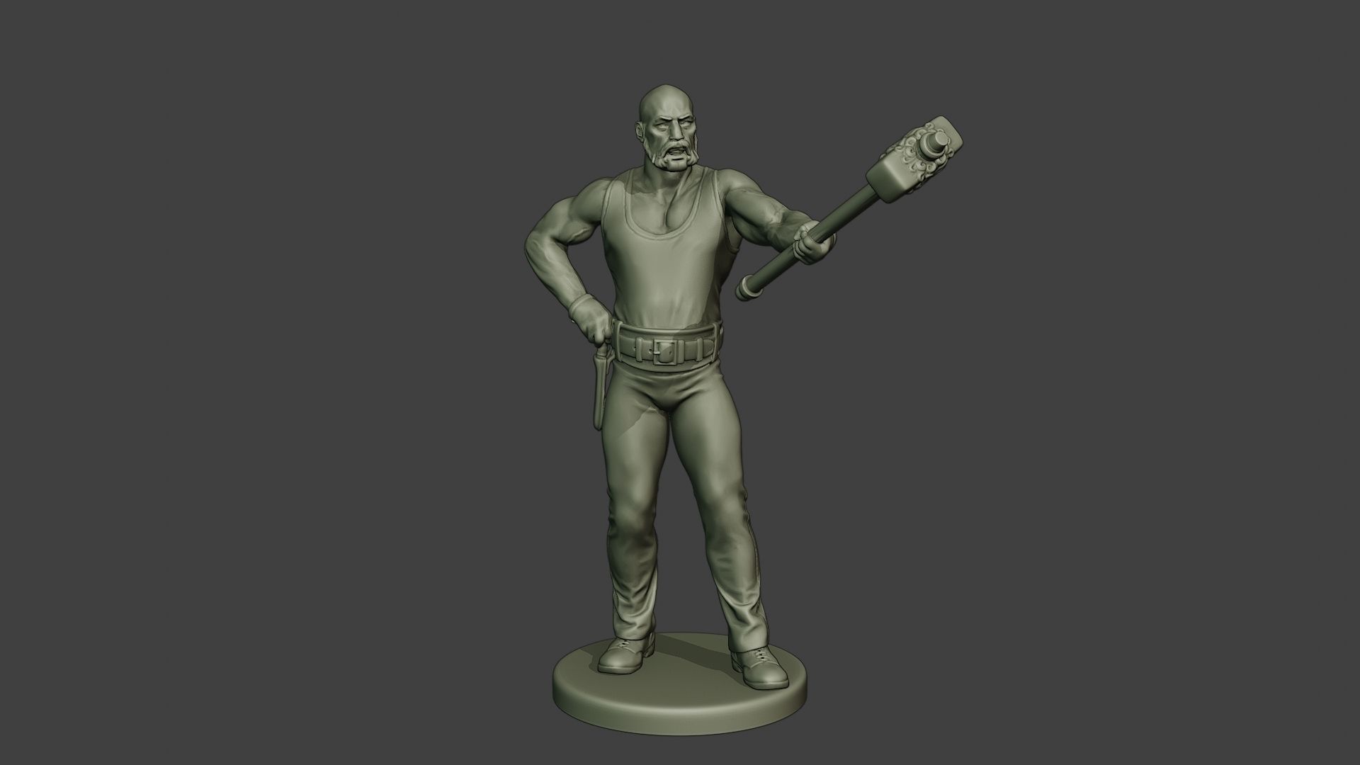 Bill HammerMan BH1 0002 3D print model_11