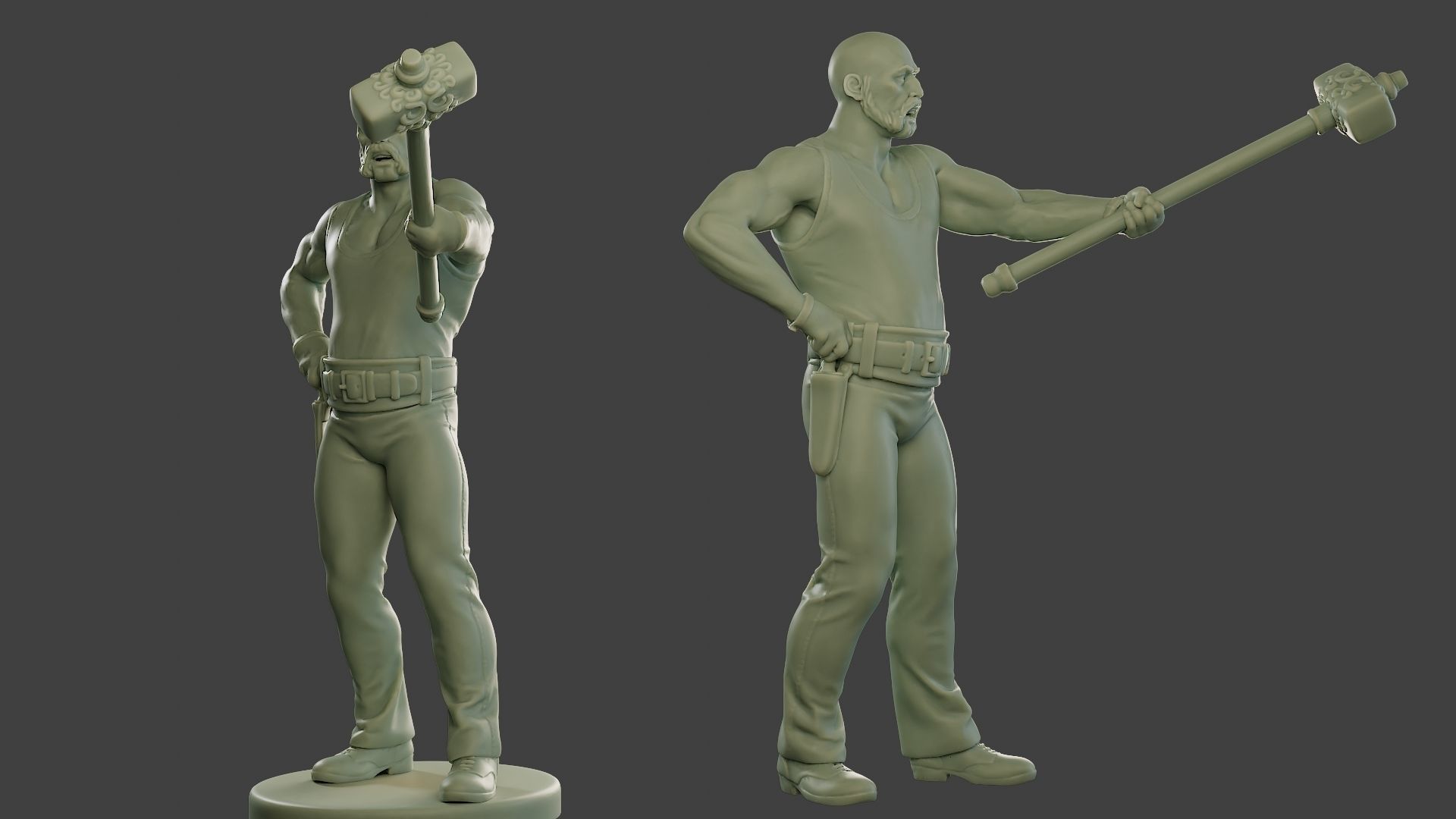Bill HammerMan BH1 0002 3D print model_1