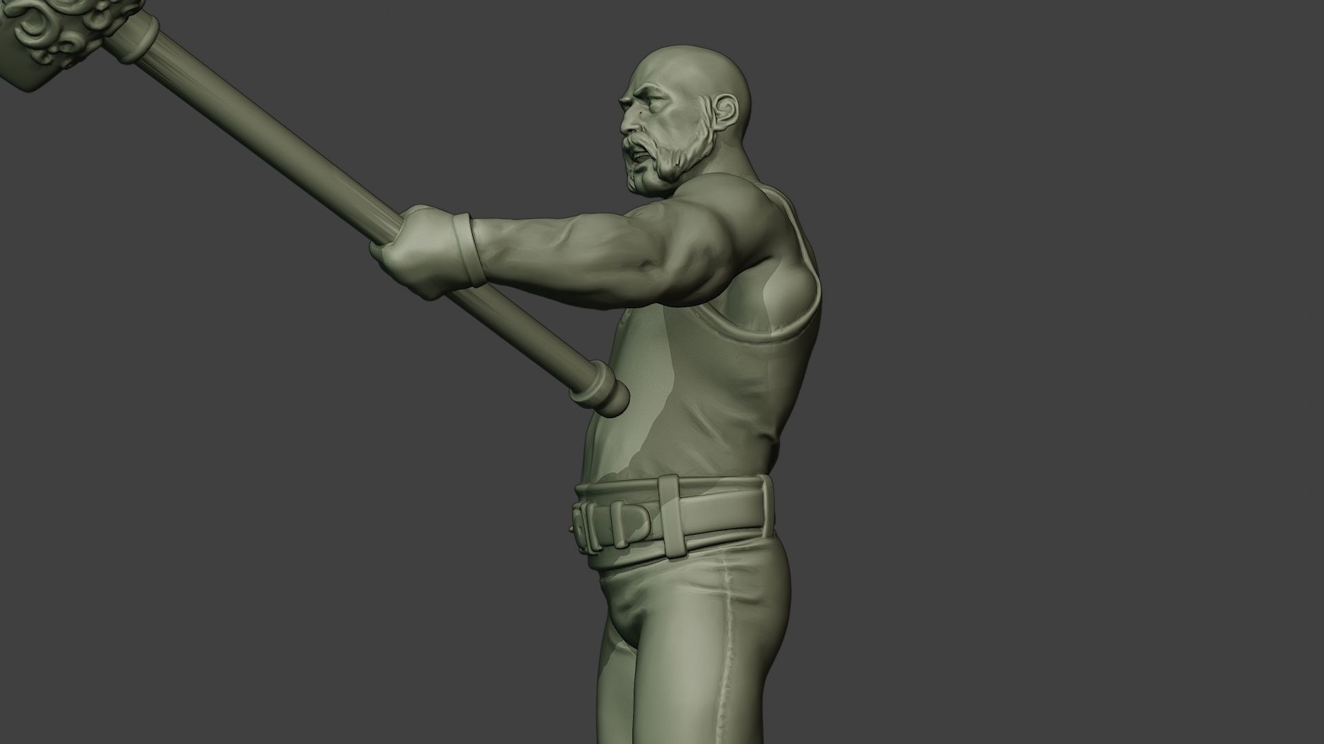 Bill HammerMan BH1 0002 3D print model_17