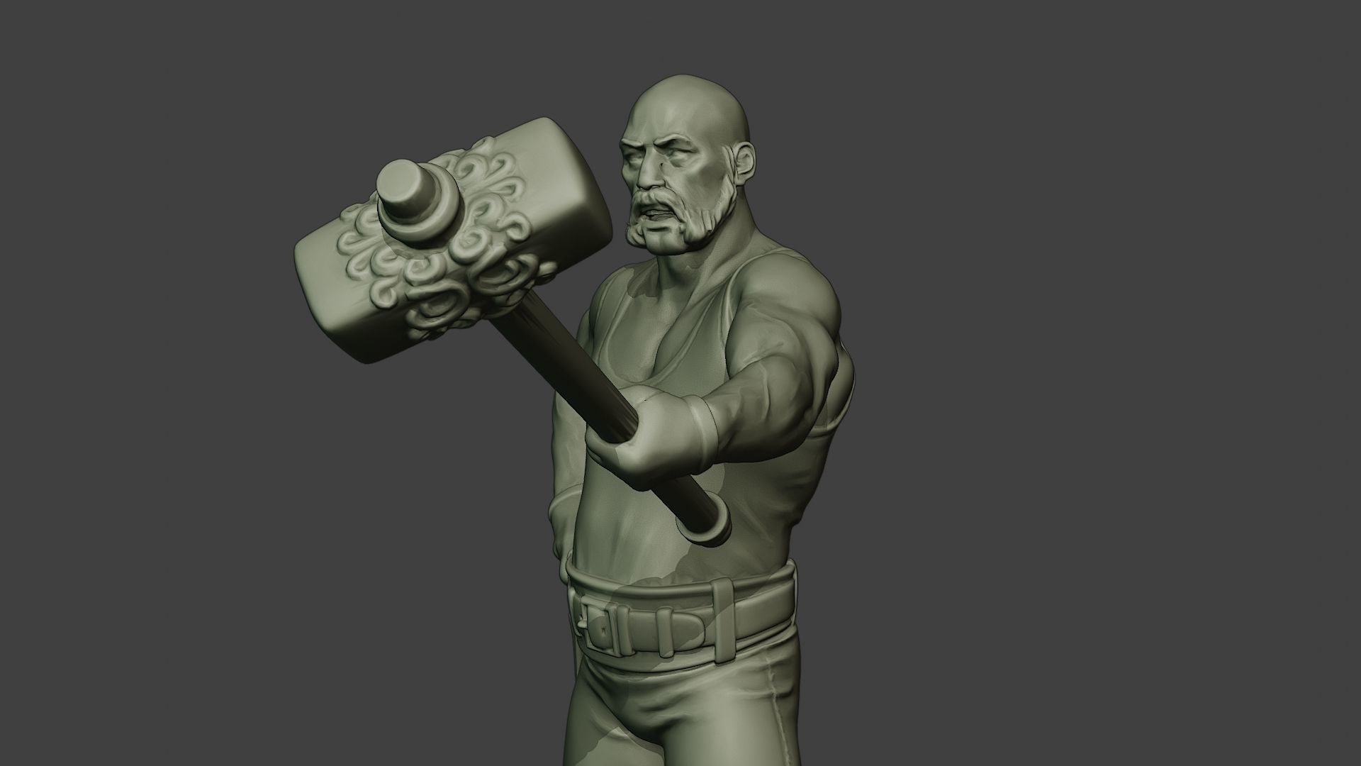 Bill HammerMan BH1 0002 3D print model_18