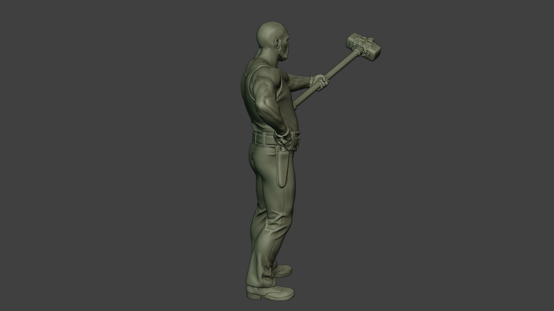 Bill HammerMan BH1 0002 3D print model_31