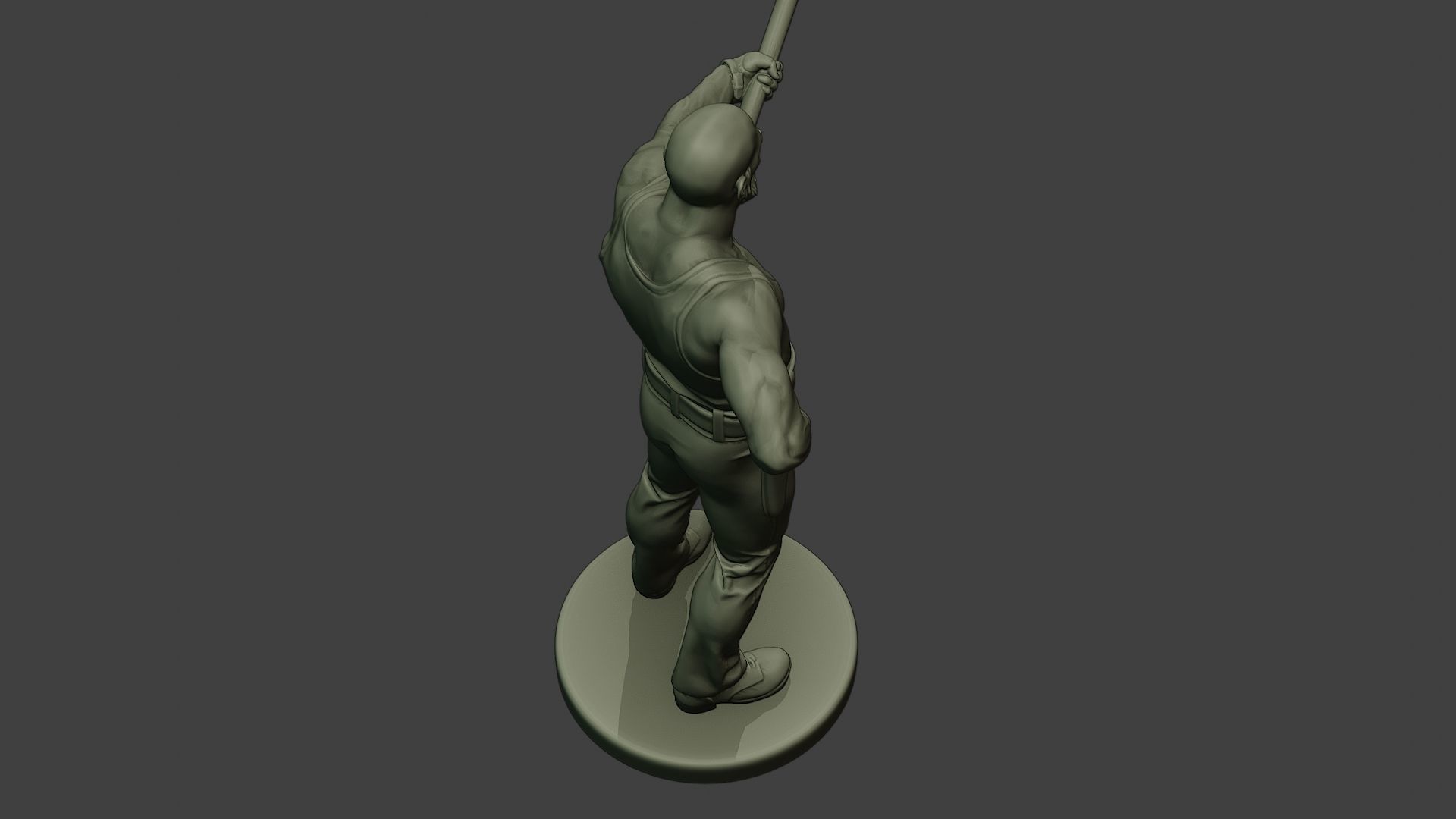 Bill HammerMan BH1 0002 3D print model_22