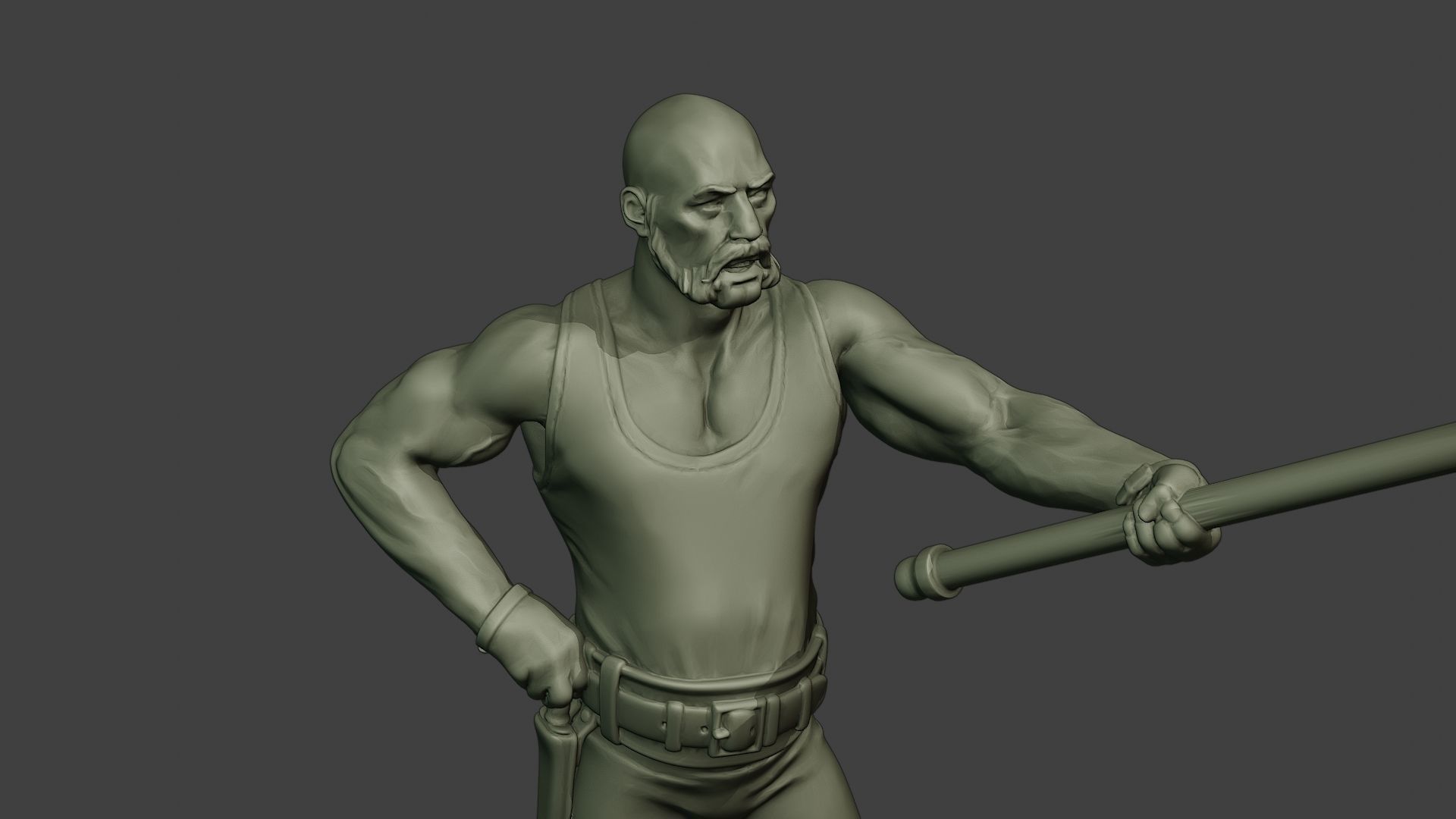 Bill HammerMan BH1 0002 3D print model_19