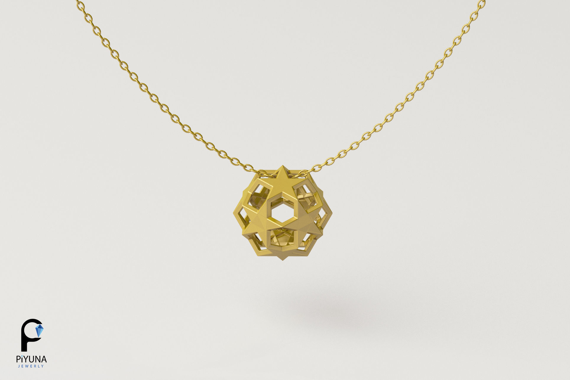 Pendant 062 3D print model_1
