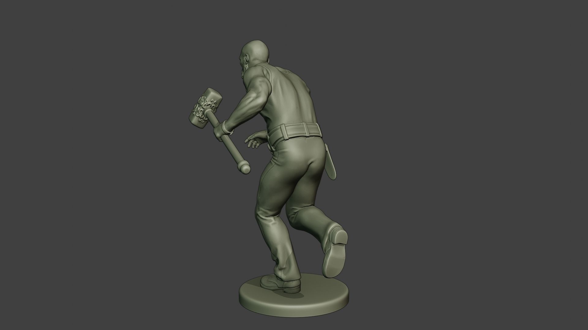 Bill HammerMan BH1 0004 3D print model_5