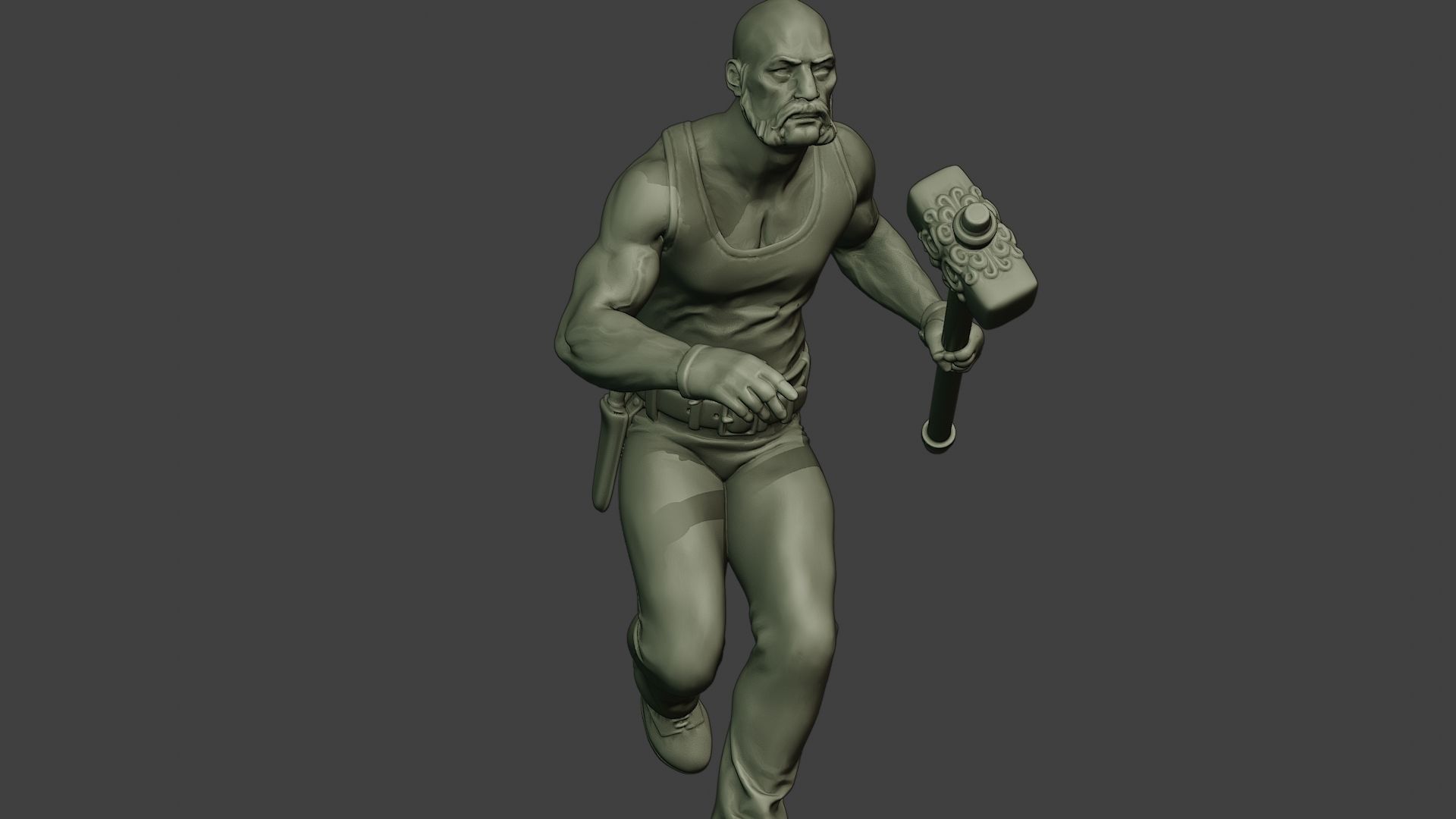 Bill HammerMan BH1 0004 3D print model_28