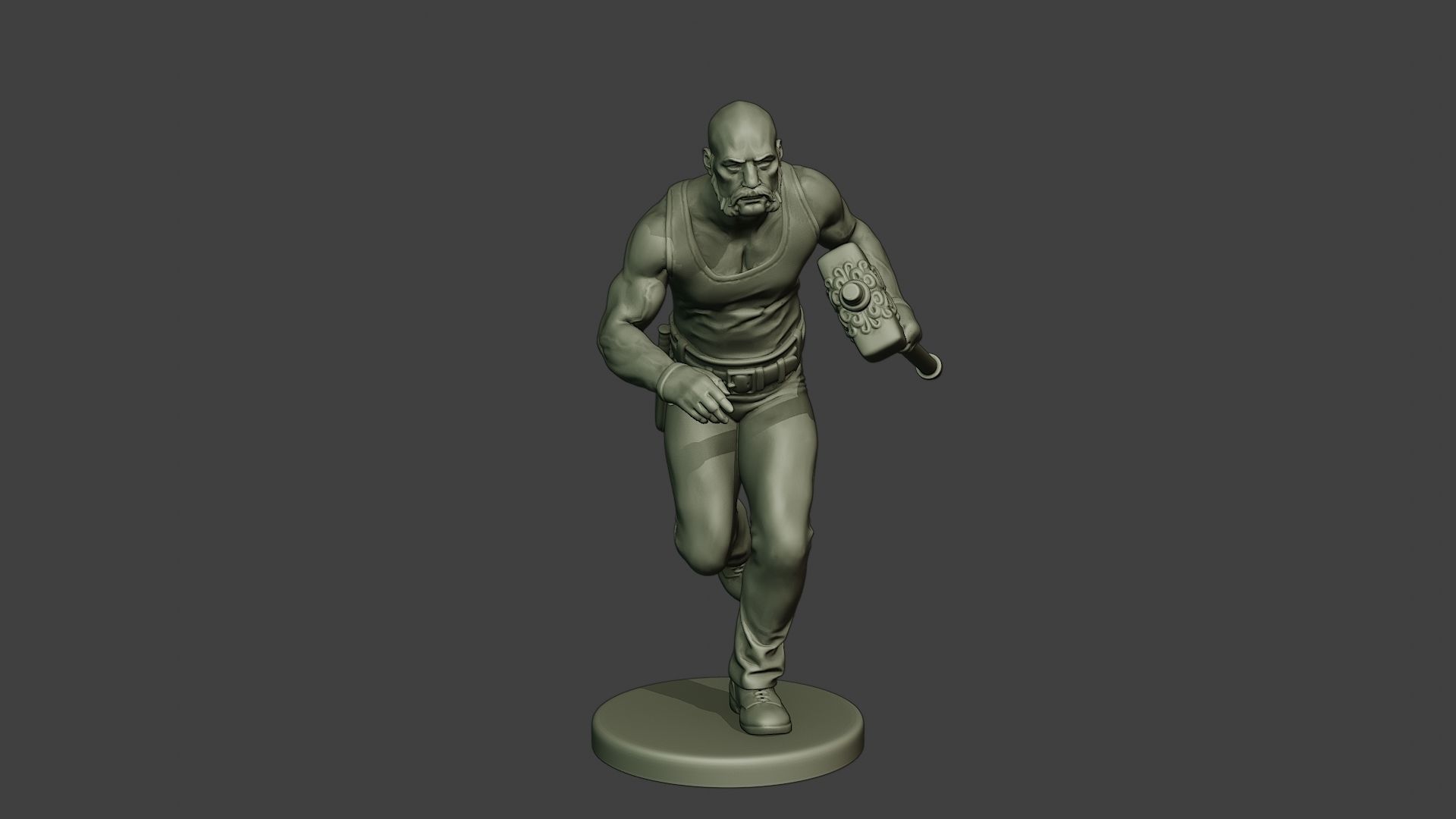 Bill HammerMan BH1 0004 3D print model_11