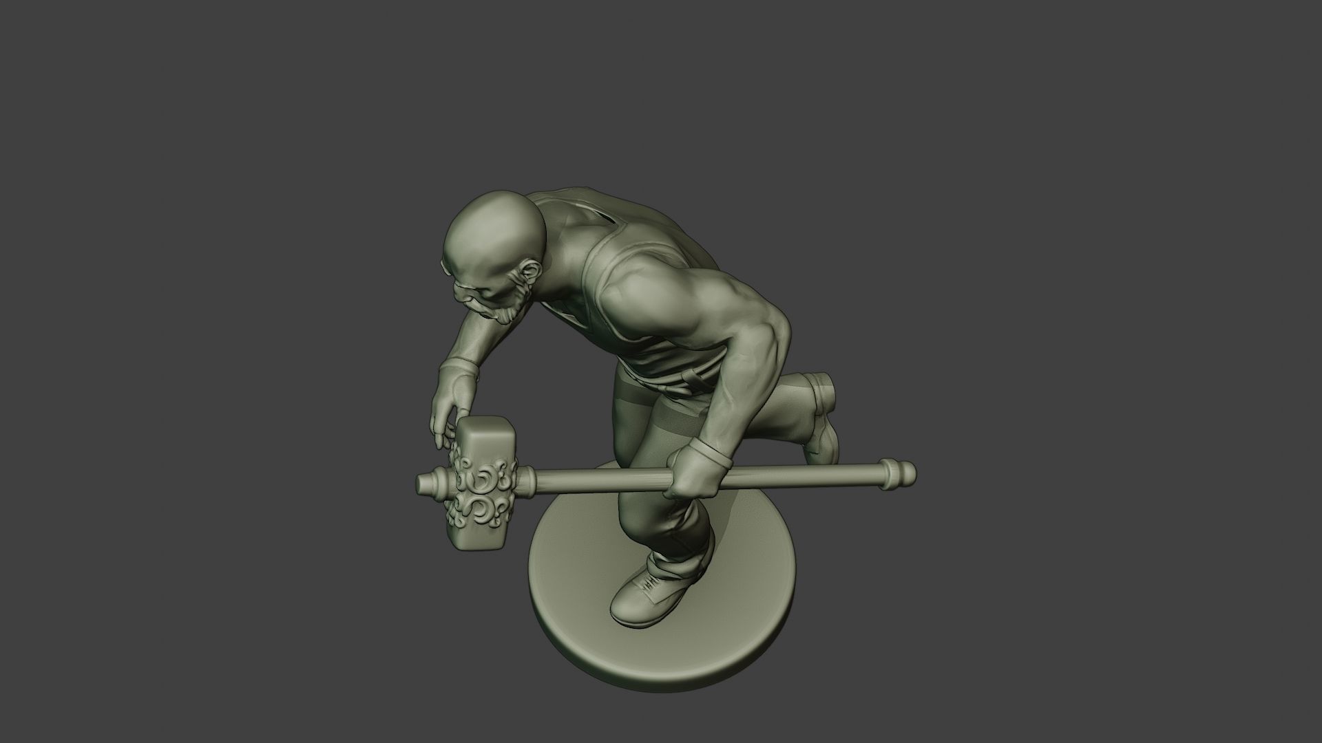 Bill HammerMan BH1 0004 3D print model_15