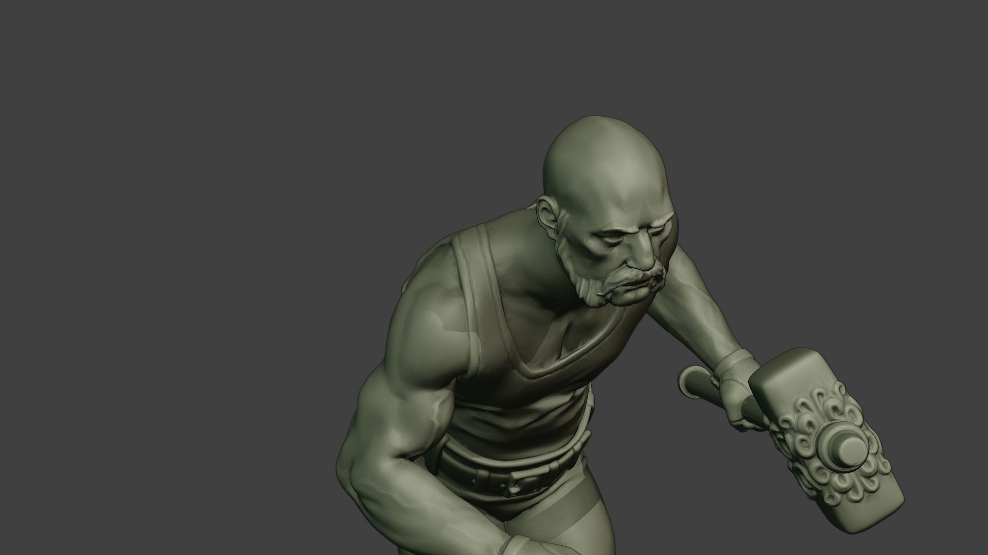 Bill HammerMan BH1 0004 3D print model_19