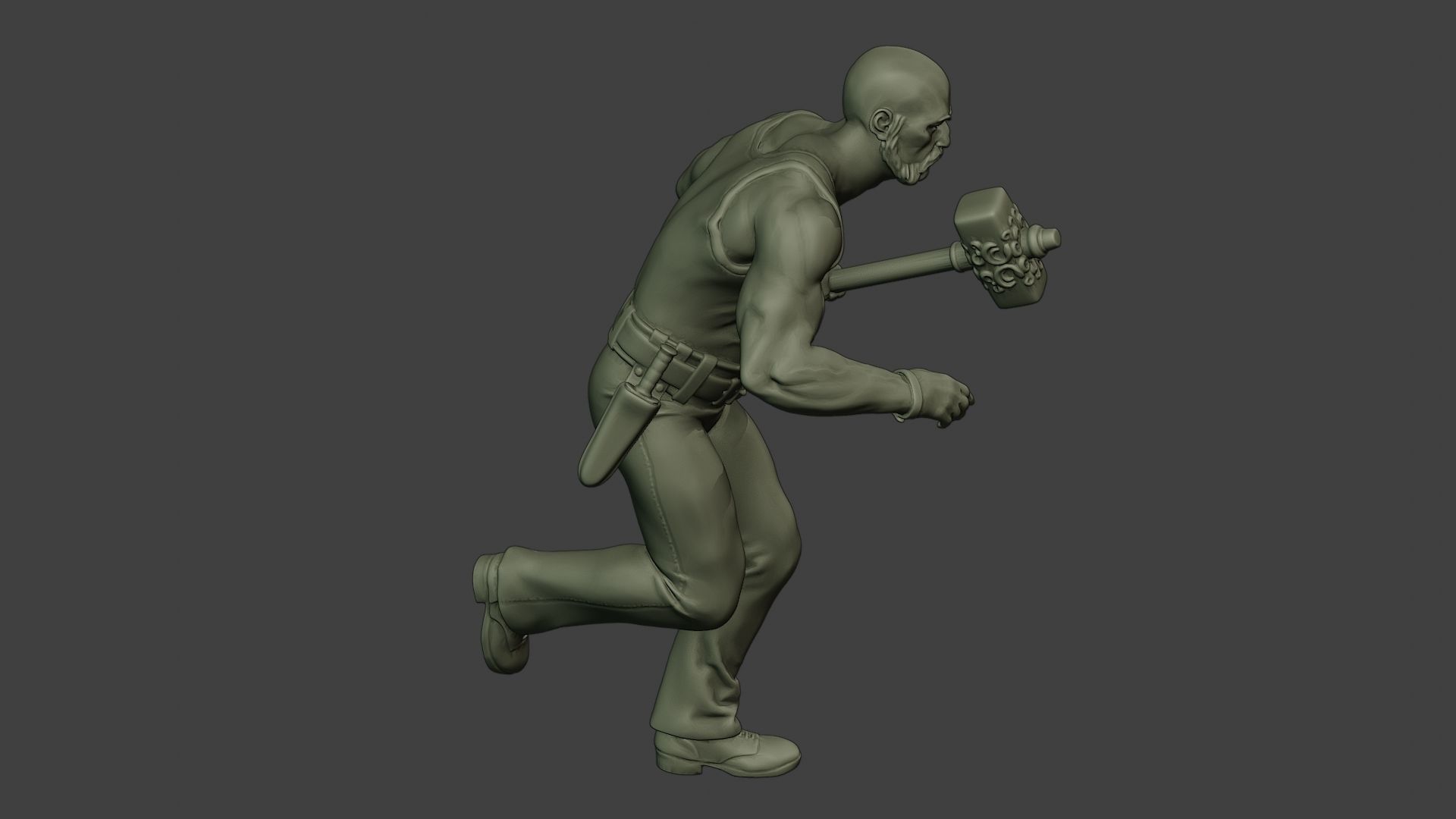 Bill HammerMan BH1 0004 3D print model_30