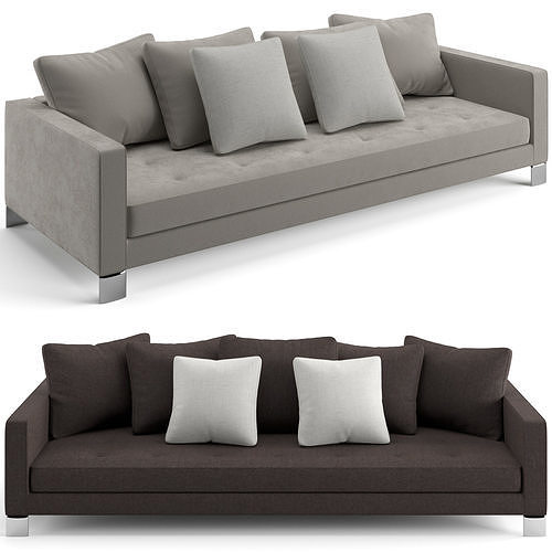 Minotti Pollock sofa 3D model